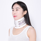 Medical Plastic Neck Support Collar White / Skin Color For Neck Pain Relief