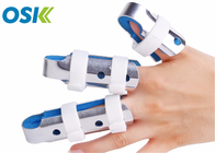 Mallet Broken Bone Splint Stack Finger Splint With Interior Soft Pads Blue / White